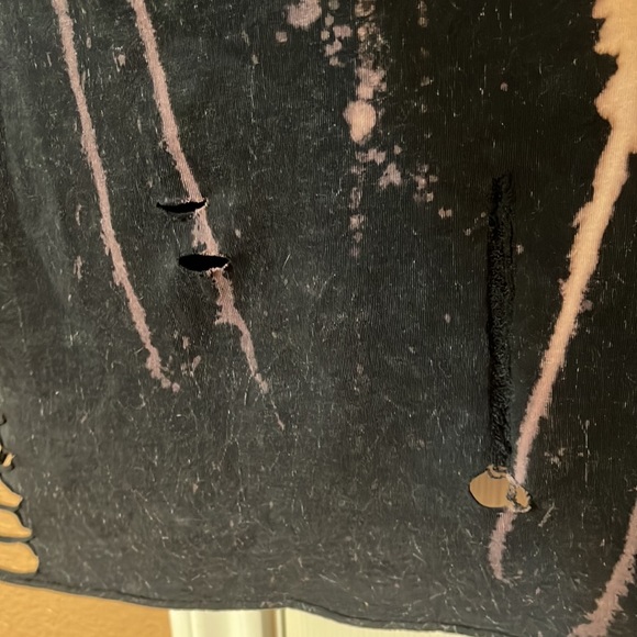 Affliction standard series vintage distressed & bleached comfy Tshirt - Picture 5 of 6